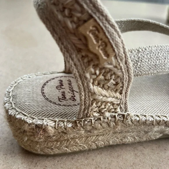 Toni Pons Estel Tan Espadrille Sandals - Picture 8 of 12